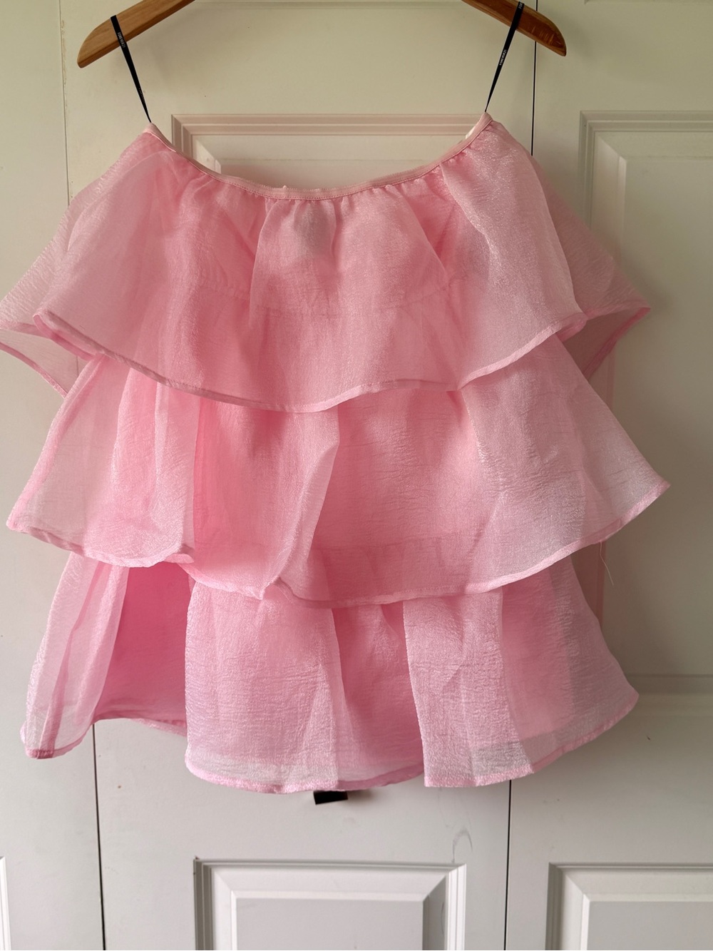 Forever 21 Light Pink Tier Dress - Picture 2 of 3